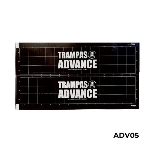 [ADV05] 924 PLATA DOBLE ADVANCE 23X41CM TRAMPA PEGAMENTO VOLADORES